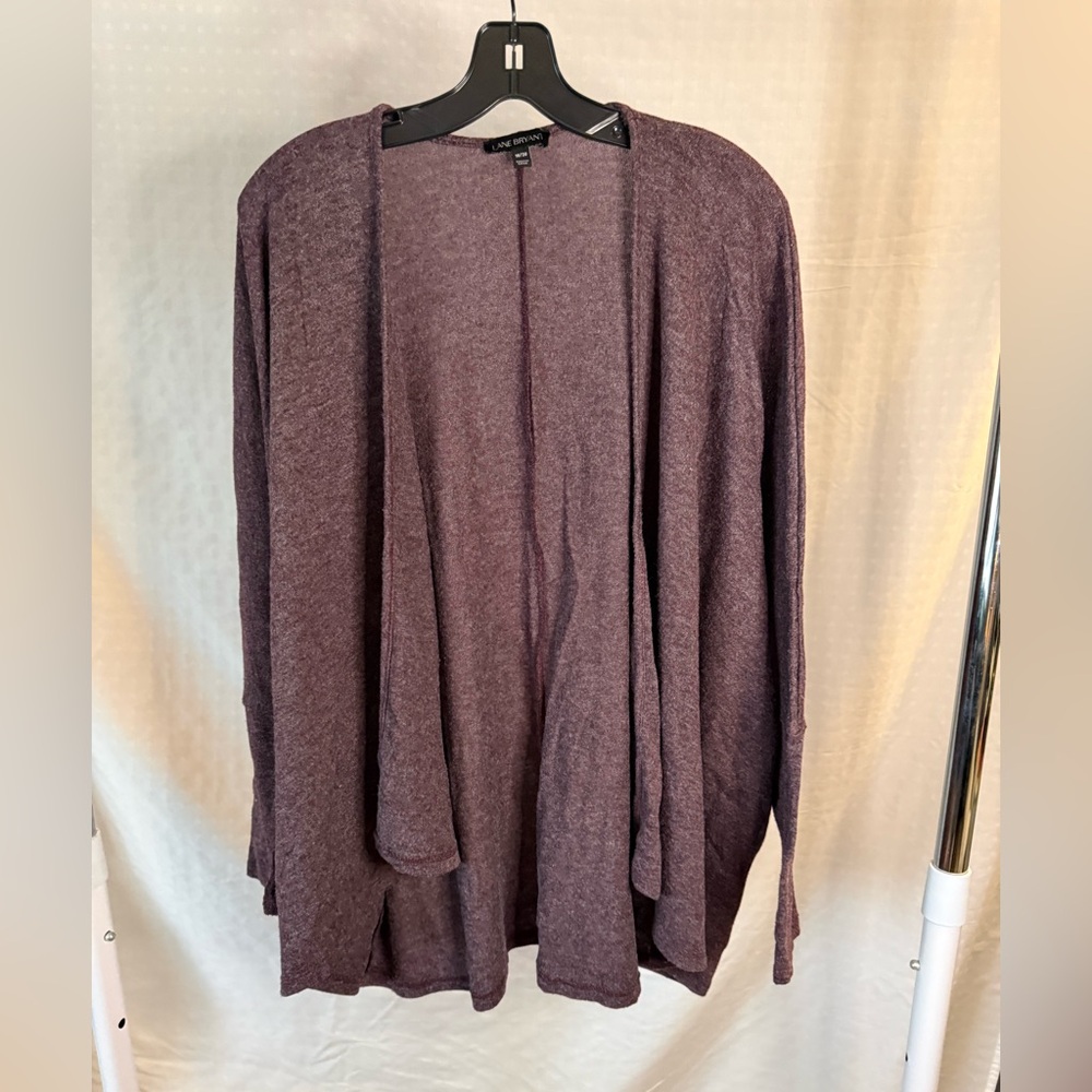 Lane Bryant Deep Purple Cardigan